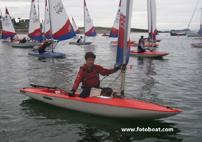 Giles Kuzyk - Topper UK National Championships 2011 © Alan Henderson - copyright http://www.fotoboat.com